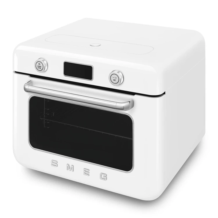Smeg COF01WHEU piec parowy Mała Biały Przyciski, Obrotowy
