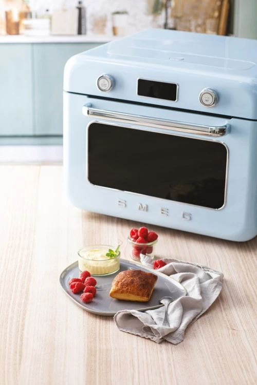 Smeg COF01PBEU piec parowy Mała Niebieski Przyciski, Obrotowy