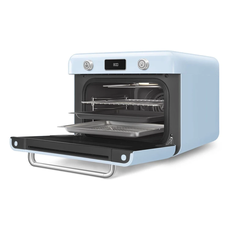 Smeg COF01PBEU piec parowy Mała Niebieski Przyciski, Obrotowy