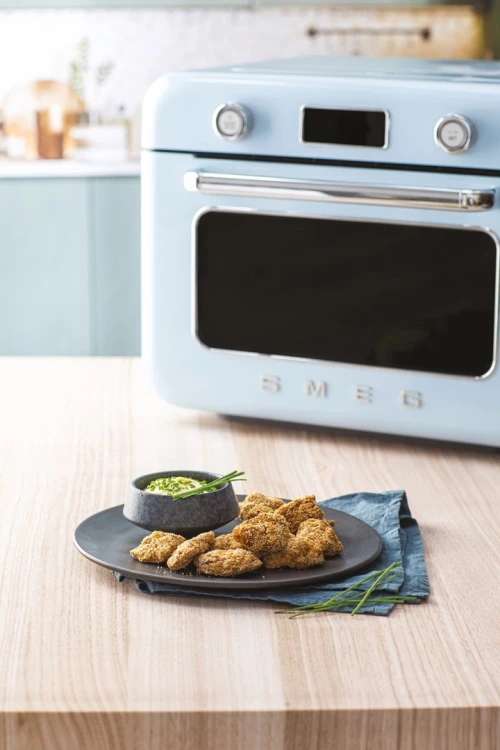 Smeg COF01PBEU piec parowy Mała Niebieski Przyciski, Obrotowy