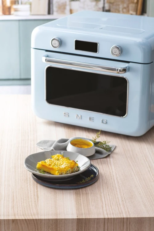 Smeg COF01PBEU piec parowy Mała Niebieski Przyciski, Obrotowy