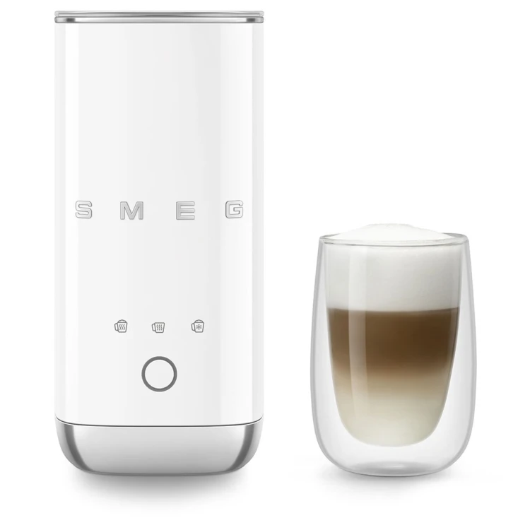 Smeg MFF02WHEU spieniacz / podgrzewacz do mleka Automatyczny spieniacz/podgrzewacz do mleka Biały