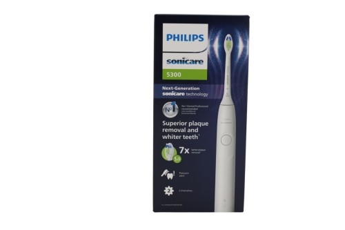 Philips 5300 series HX7108/04 szczoteczka elektryczna Dorosły Soniczna szczoteczka do zębów Biały
