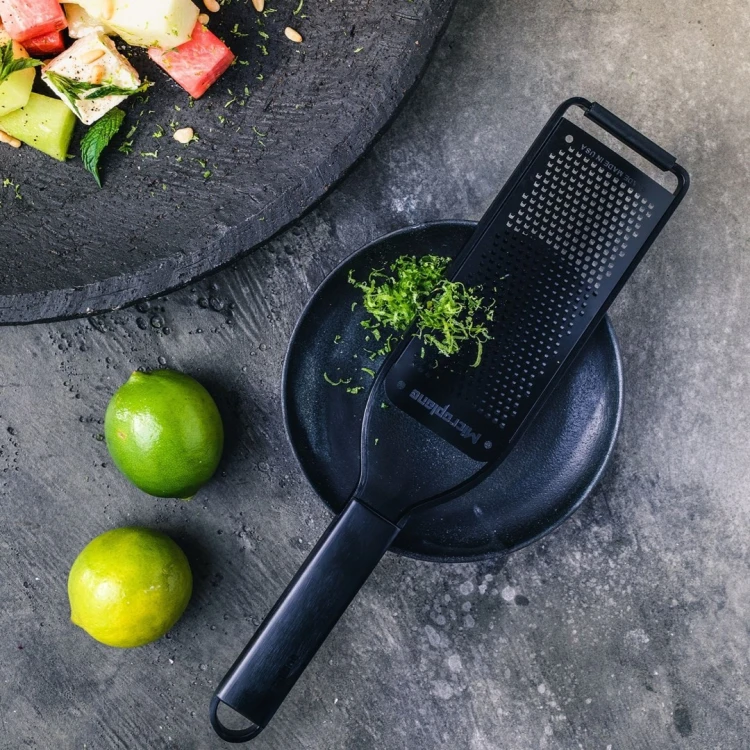 Microplane 43004 ręczna tarka / spiralizer Tarka płaska Czarny