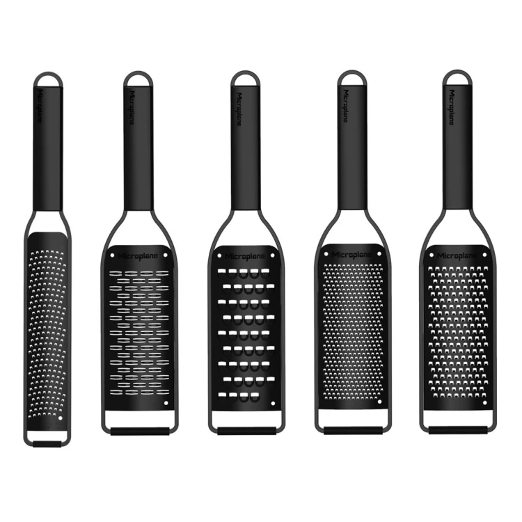 Microplane 43004 ręczna tarka / spiralizer Tarka płaska Czarny