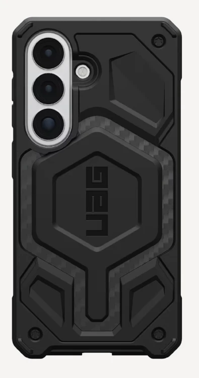 Urban Armor Gear Monarch Pro pokrowiec na telefon komórkowy 16 cm (6.3") Futerał Grafitowy, Czarny