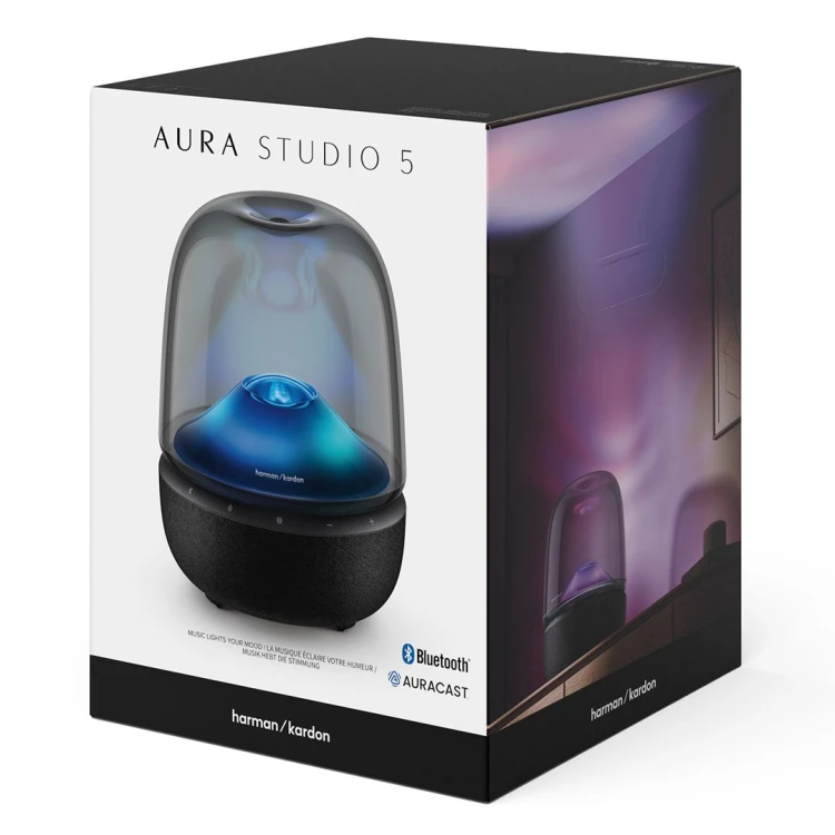 Harman/Kardon Aura Studio 5 3-drożny Czarny Przewodowy i Bezprzewodowy 160 W