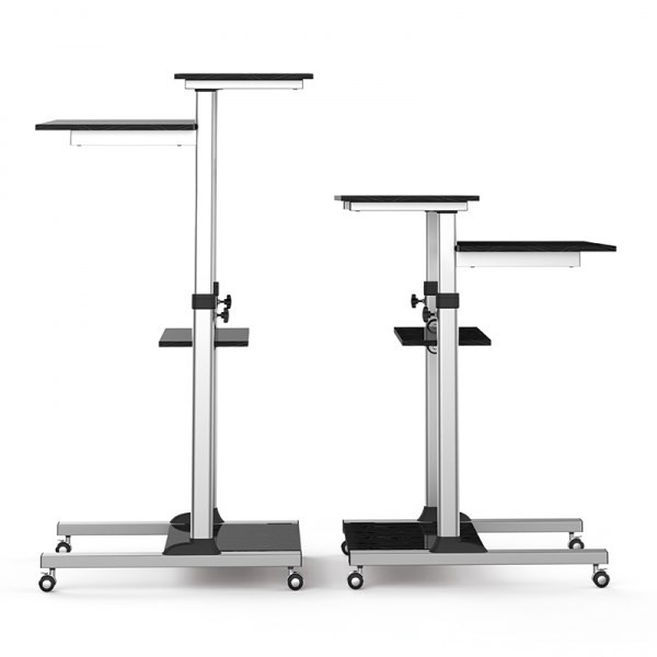 LogiLink BP0070 biurko komputerowe Czarny, Szary