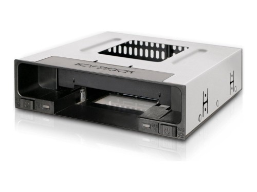 Icy Dock MB795SP-B panel drive bay 2,5/3,5" Taca napędu pamięci masowej Czarny