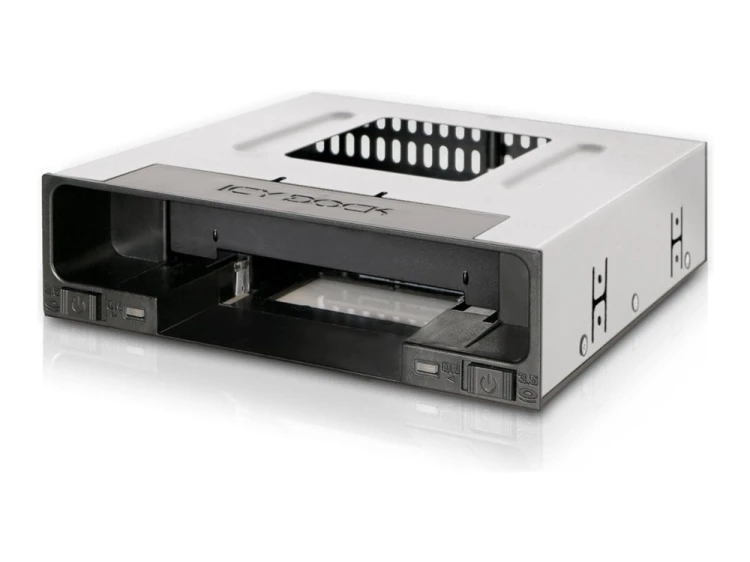 Icy Dock MB795SP-B panel drive bay 2,5/3,5" Taca napędu pamięci masowej Czarny