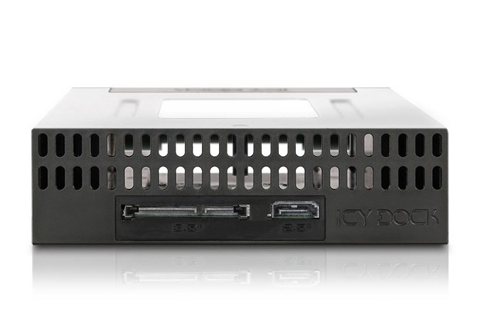Icy Dock MB795SP-B panel drive bay 2,5/3,5" Taca napędu pamięci masowej Czarny