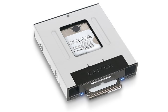 Icy Dock MB795SP-B panel drive bay 2,5/3,5" Taca napędu pamięci masowej Czarny