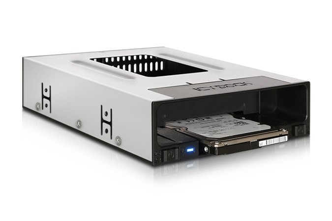 Icy Dock MB795SP-B panel drive bay 2,5/3,5" Taca napędu pamięci masowej Czarny