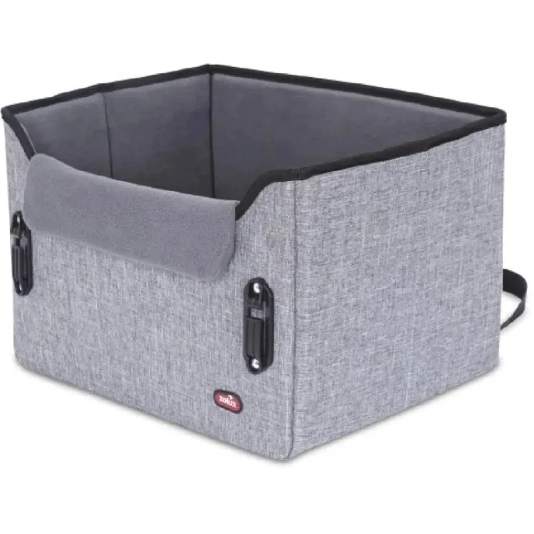 ZOLUX Fotelik samochodowy dla psa NOMAD S szary 41×32×28,5 cm