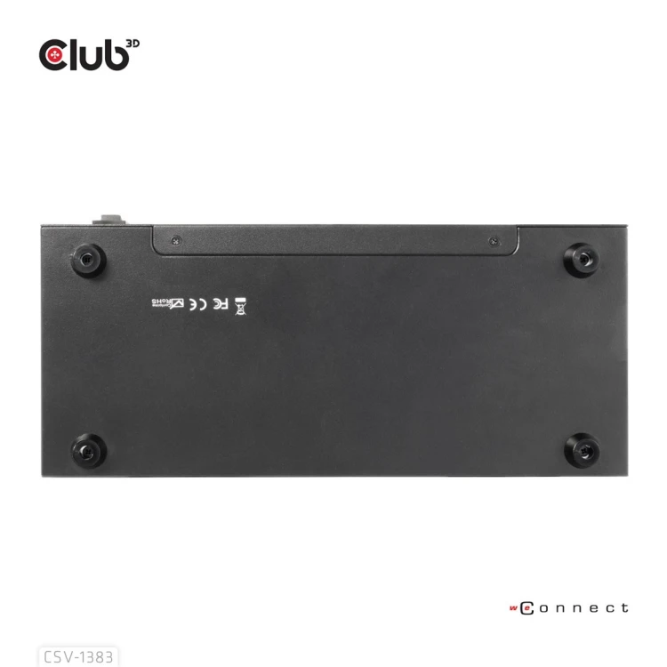 CLUB3D CSV-1383 rozgałęziacz telewizyjny HDMI 8x HDMI