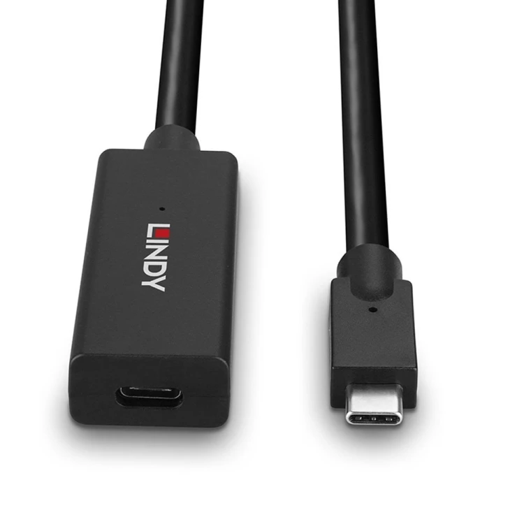 Lindy 43364 kabel USB USB 3.2 Gen 2 (3.1 Gen 2) 5 m USB C 10 Gbit/s Czarny