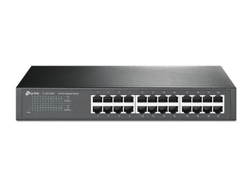 TP-Link TL-SG1024D przełącznik sieciowy Nie zarządzany Gigabit Ethernet (10/100/1000) Szary