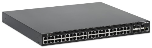 Intellinet 562041 przełącznik sieciowy Zarządzany L3 Gigabit Ethernet (10/100/1000) Obsługa PoE Czarny