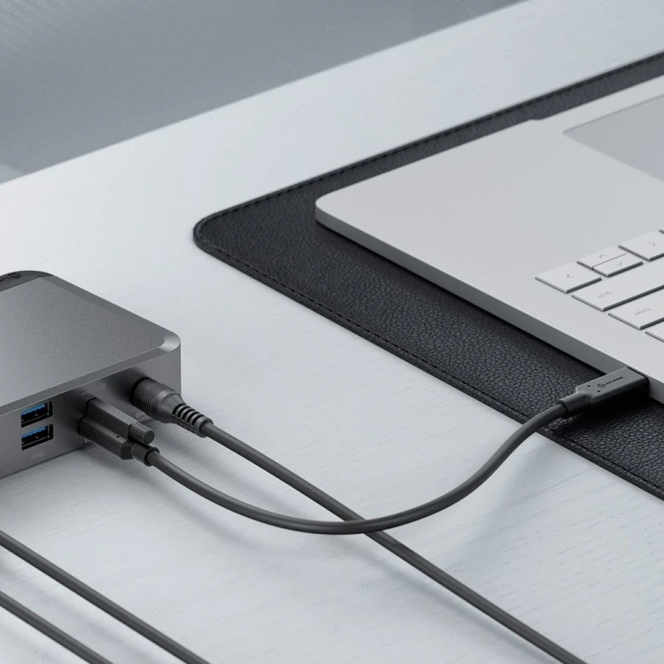 ALOGIC MX3 Przewodowa USB 3.2 Gen 1 (3.1 Gen 1) Type-C Czarny, Szary