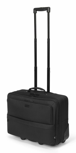 DICOTA D32036-RPET torba na laptop 43,9 cm (17.3") Pokrowiec w typie walizki na naóżkach Czarny