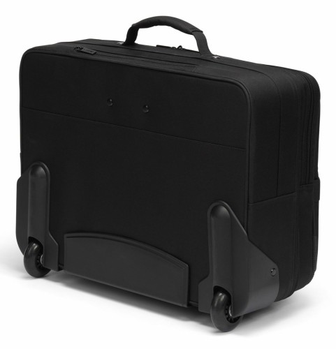 DICOTA D32036-RPET torba na laptop 43,9 cm (17.3") Pokrowiec w typie walizki na naóżkach Czarny