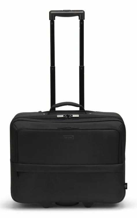 DICOTA D32036-RPET torba na laptop 43,9 cm (17.3") Pokrowiec w typie walizki na naóżkach Czarny