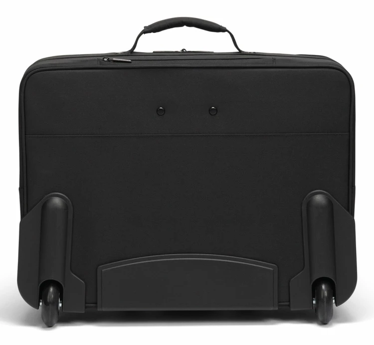 DICOTA D32036-RPET torba na laptop 43,9 cm (17.3") Pokrowiec w typie walizki na naóżkach Czarny