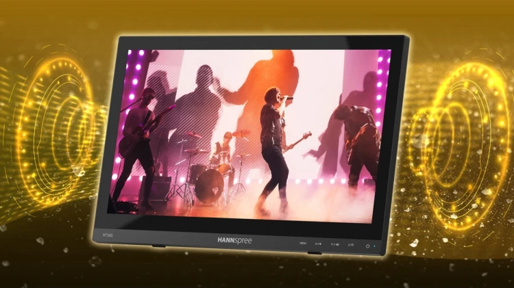 Hannspree HT165HPB monitor komputerowy 39,6 cm (15.6") 1920 x 1080 px Full HD LCD Ekran dotykowy Czarny