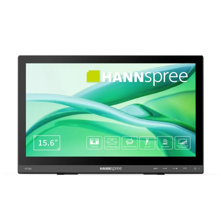 Hannspree HT165HPB monitor komputerowy 39,6 cm (15.6") 1920 x 1080 px Full HD LCD Ekran dotykowy Czarny