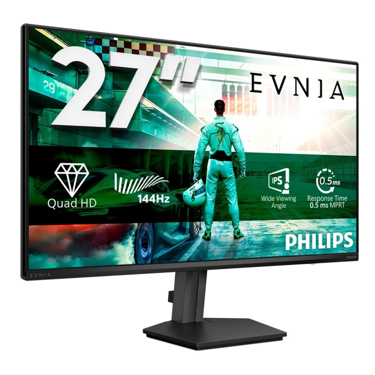 Philips 27M2N3500NF/00 monitor komputerowy 68,6 cm (27") 2560 x 1440 px Czarny