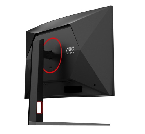 AOC G4 C32G4Z monitor komputerowy 80 cm (31.5") 1920 x 1080 px Full HD LCD Czarny, Czerwony