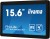 iiyama ProLite TF1633MSC-B1 monitor komputerowy 39,6 cm (15.6") 1920 x 1080 px Full HD Ekran dotykowy Czarny