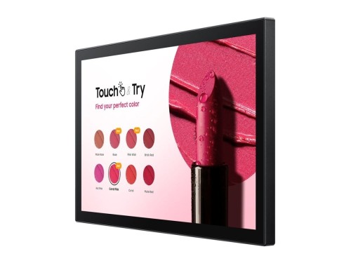 Samsung QB13C-T Płaski panel Digital Signage 33 cm (13") LCD Wi-Fi 500 cd/m2 Full HD Czarny Ekran dotykowy Tizen 7.0 16/7