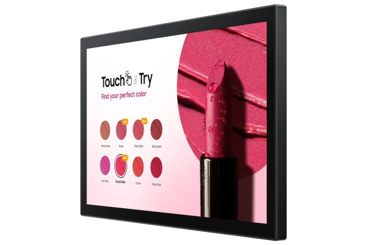 Samsung QB13C-T Płaski panel Digital Signage 33 cm (13") LCD Wi-Fi 500 cd/m2 Full HD Czarny Ekran dotykowy Tizen 7.0 16/7