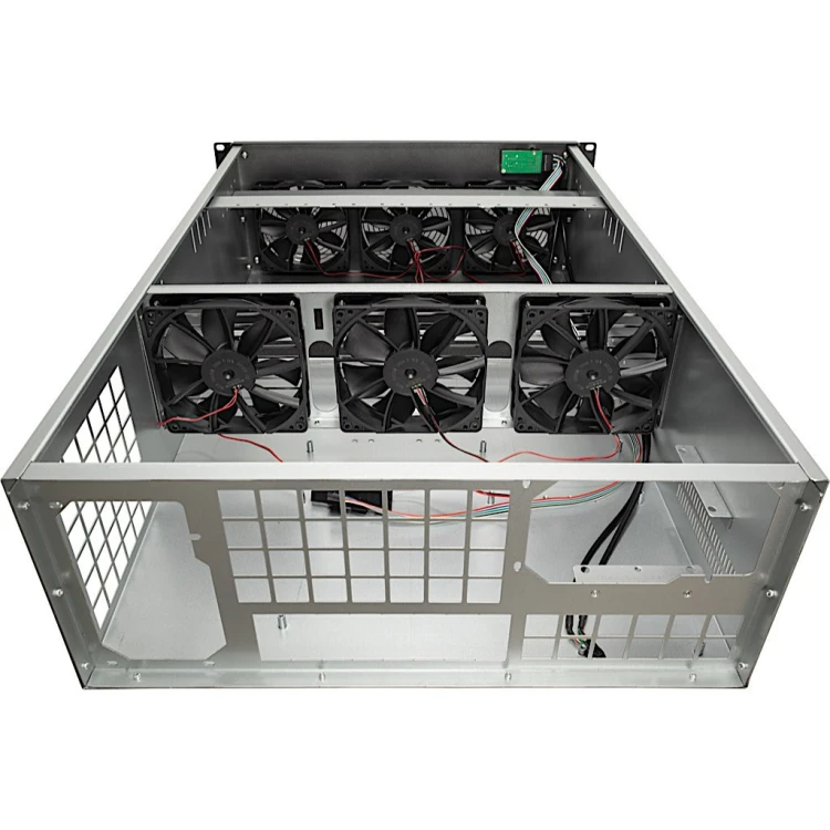 Inter-Tech IPC 4W40 Mining-Rack Czarny