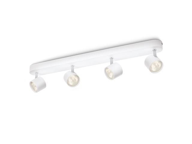 Philips Dimmable LED Sufitowy/ścienny reflektor punktowy Star 4 x