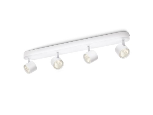 Philips Dimmable LED Sufitowy/ścienny reflektor punktowy Star 4 x