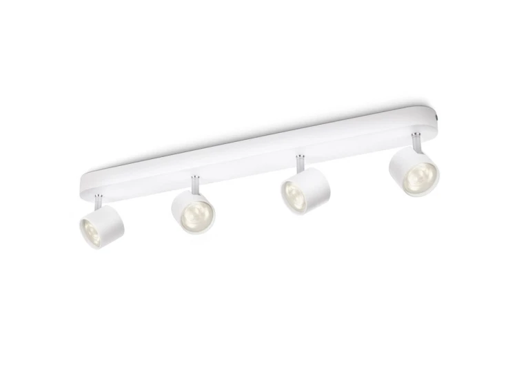 Philips Dimmable LED Sufitowy/ścienny reflektor punktowy Star 4 x