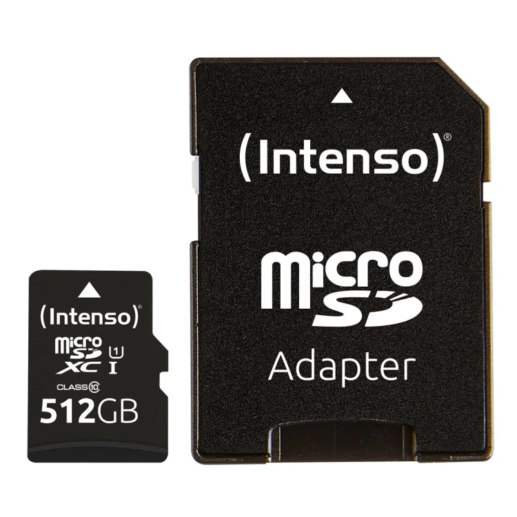 Intenso microSD 512GB UHS-I Perf CL10| Performance Klasa 10