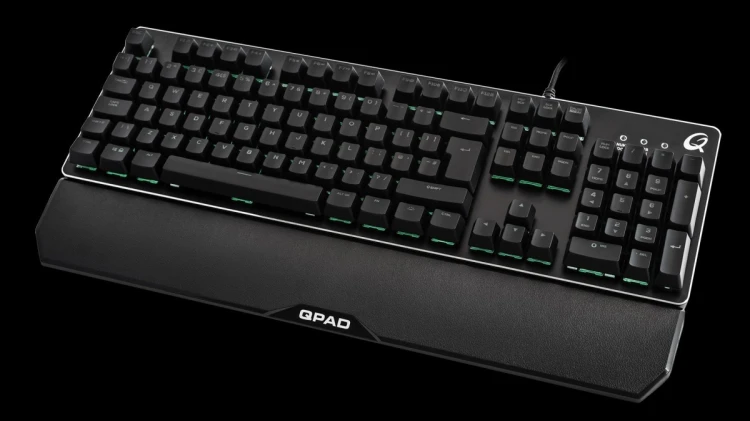 QPAD MK-40 klawiatura Gaming USB QWERTZ Niemiecki Czarny
