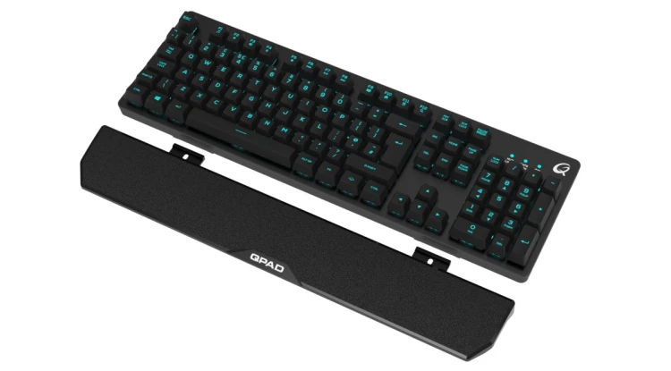 QPAD MK-40 klawiatura Gaming USB QWERTZ Niemiecki Czarny