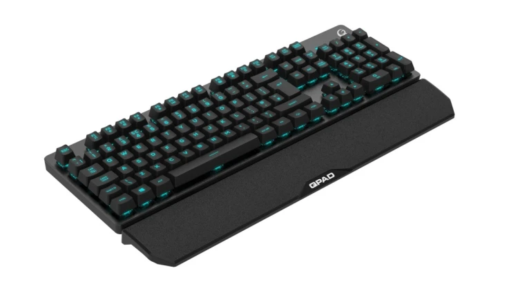QPAD MK-40 klawiatura Gaming USB QWERTZ Niemiecki Czarny