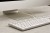CHERRY KC 6000C FOR MAC klawiatura Uniwersalne USB QWERTZ Niemiecki Srebrny