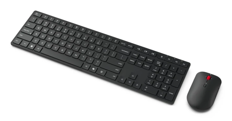Lenovo Wireless Multi-Mode Pro ComboKeyboard and Mouse 6000 - U.S.English/4X31S04810