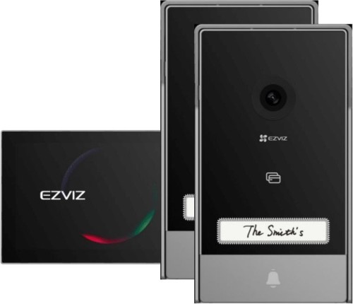 EZVIZ HP7 wideodomofon 17,8 cm (7") Czarny, Srebrny