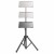 Manhattan 461788 uchwyt / stojak do monitorów 81,3 cm (32") Podłoga Czarny