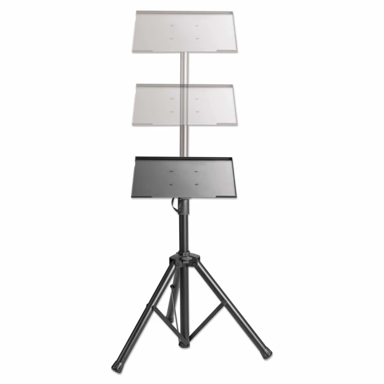 Manhattan 461788 uchwyt / stojak do monitorów 81,3 cm (32") Podłoga Czarny