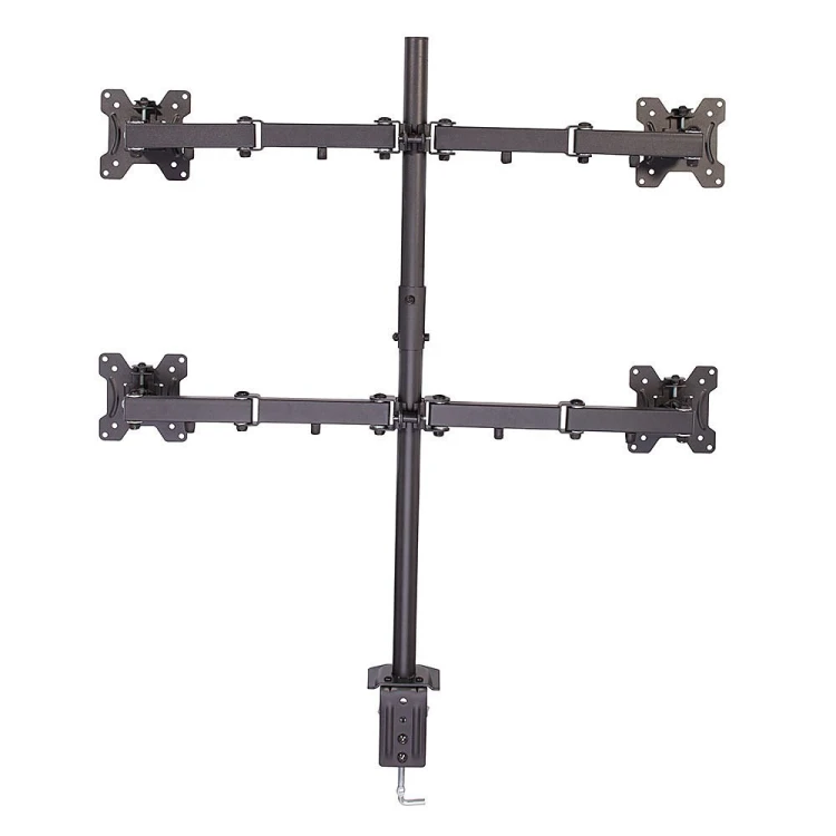 Lindy 40659 uchwyt / stojak do monitorów 71,1 cm (28") Biurko Czarny