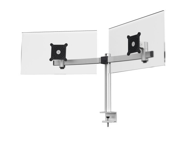 Durable 508523 uchwyt / stojak do monitorów 68,6 cm (27") Biurko Srebrny