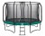 Trampolina Salta First Class - 427cm - zielona